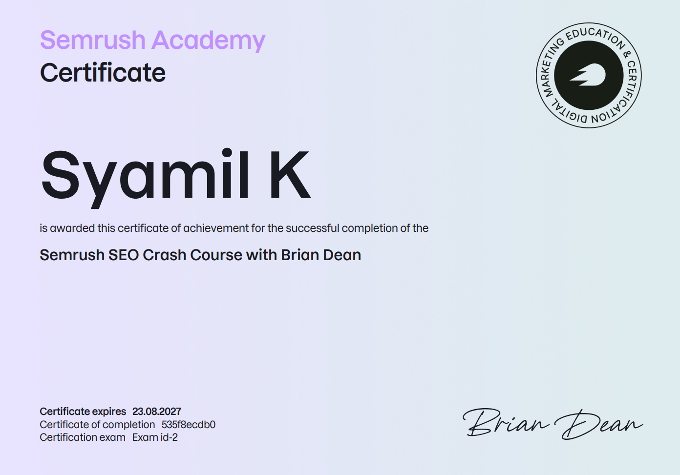 Home SEMRUSH